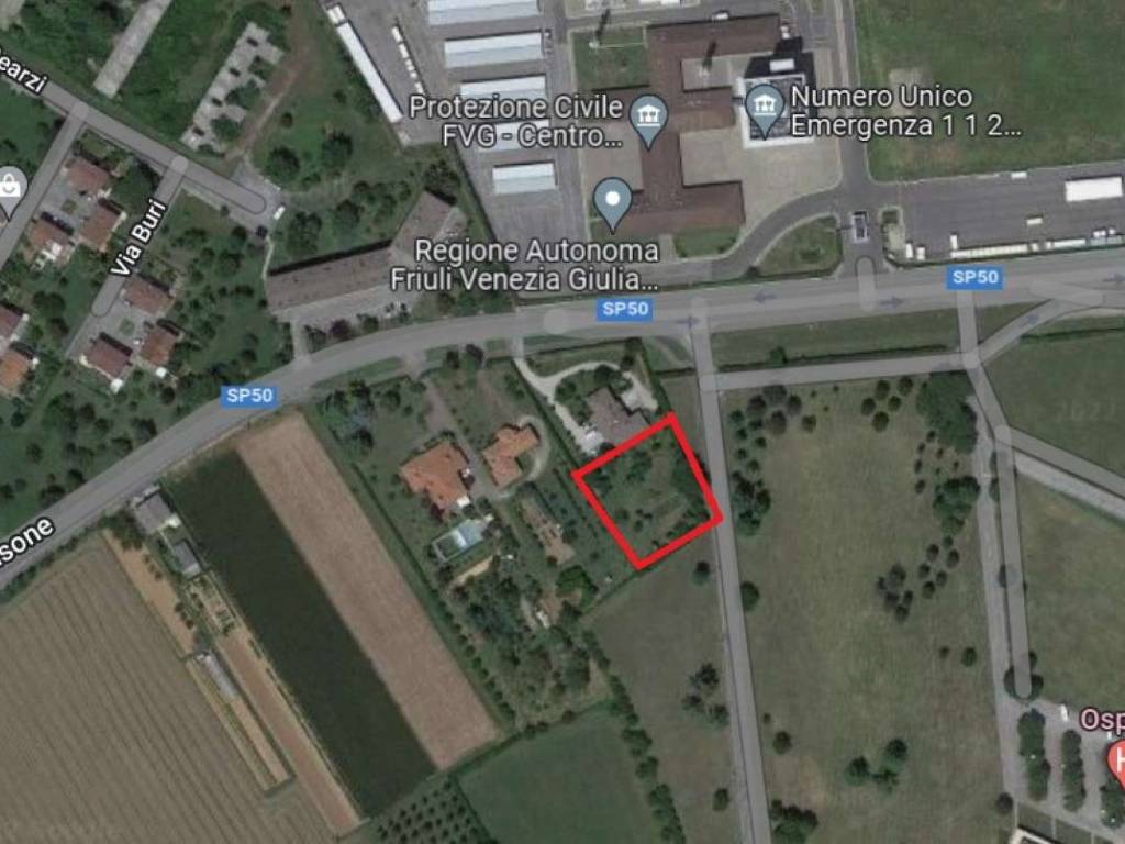terreno edificabile in vendita a Palmanova in zona Ialmicco