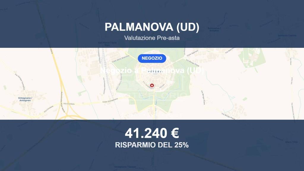 negozio in vendita a Palmanova