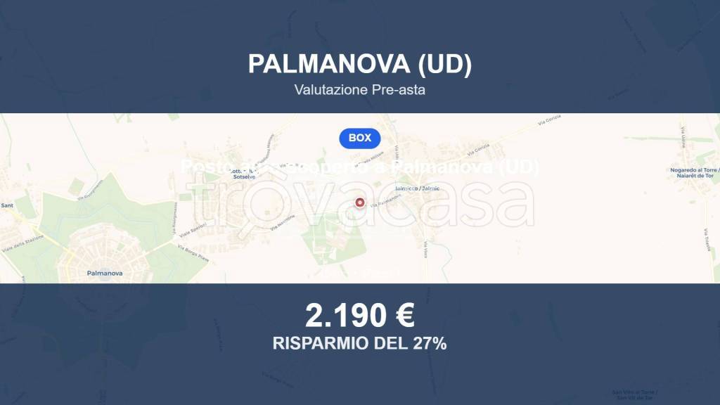 terreno edificabile in vendita a Palmanova in zona Ialmicco