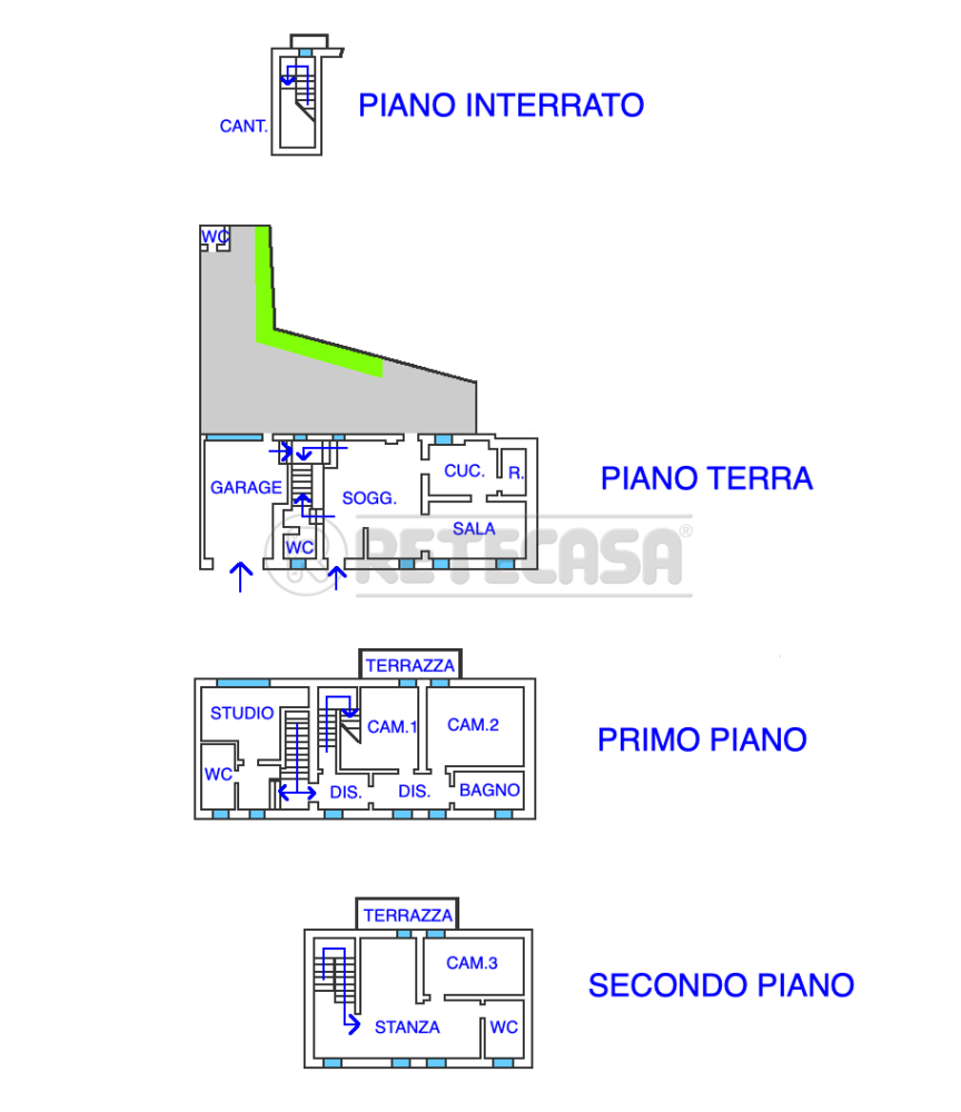 casa indipendente in vendita a Palmanova in zona San Marco