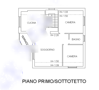 appartamento in vendita a Pasian di Prato in zona Passons