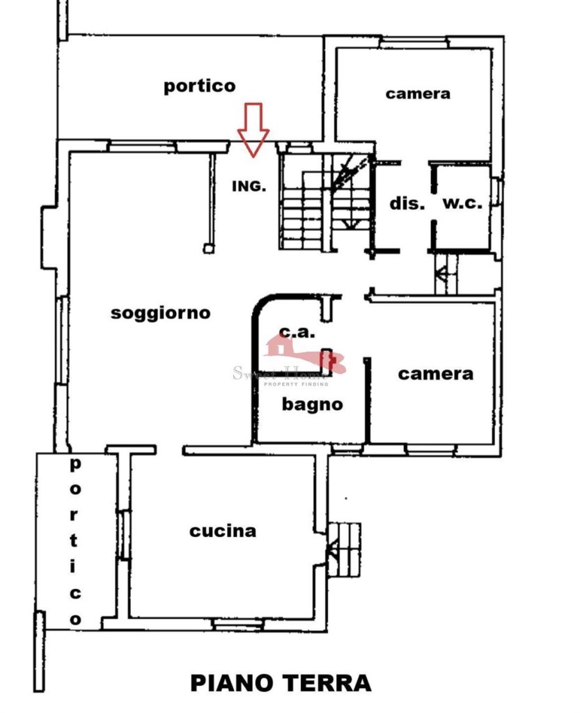 casa indipendente in vendita a Pasian di Prato in zona Santa Caterina