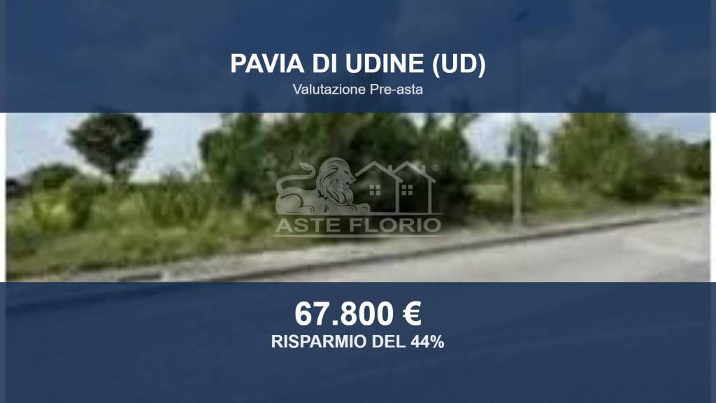 terreno edificabile in vendita a Pavia di Udine