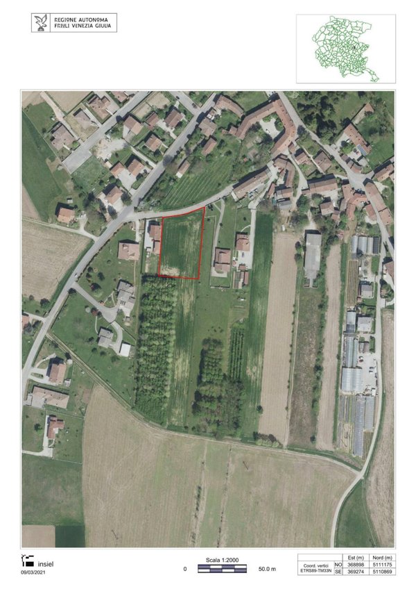 terreno edificabile in vendita a Povoletto
