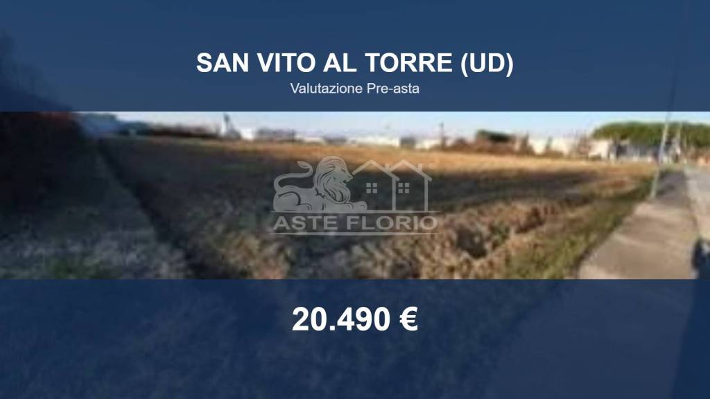 terreno edificabile in vendita a San Vito al Torre