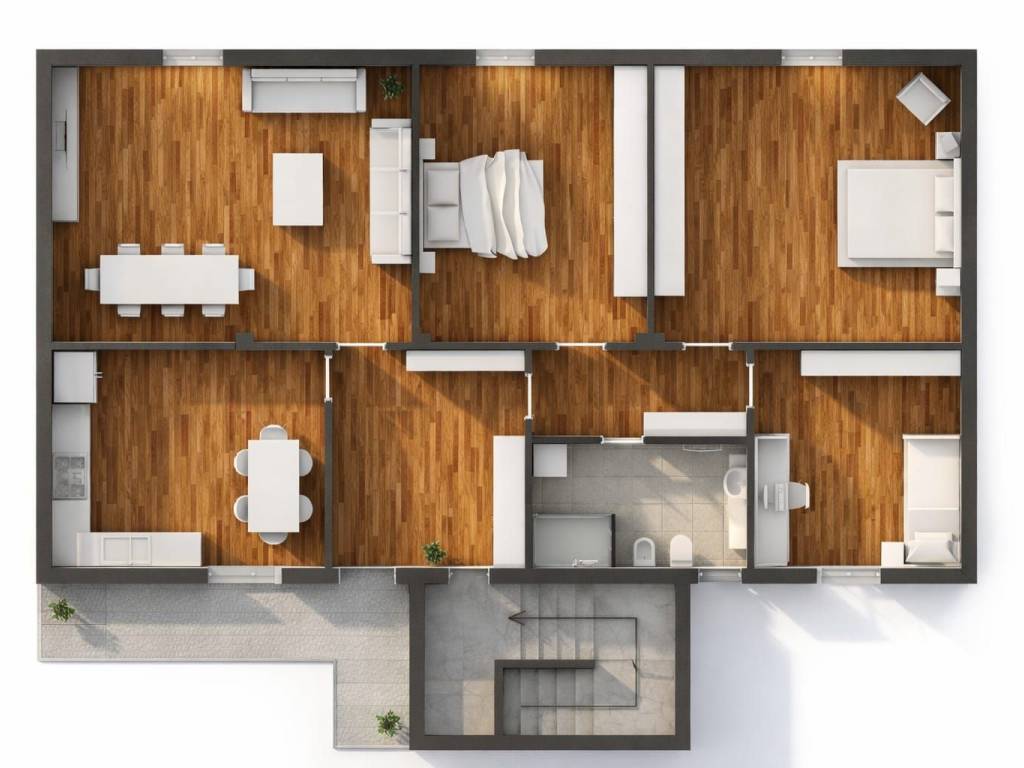 appartamento in vendita a Tavagnacco in zona Cavalicco