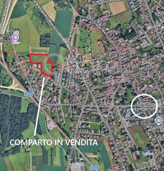 terreno agricolo in vendita a Tavagnacco in zona Feletto Umberto