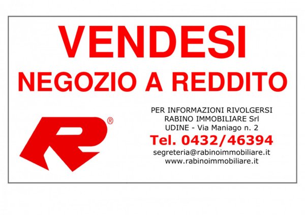 negozio in vendita a Tolmezzo