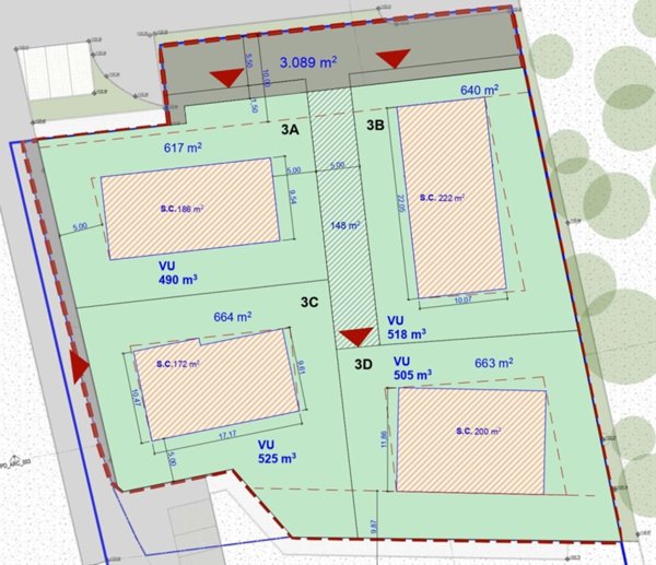 terreno edificabile in vendita ad Udine