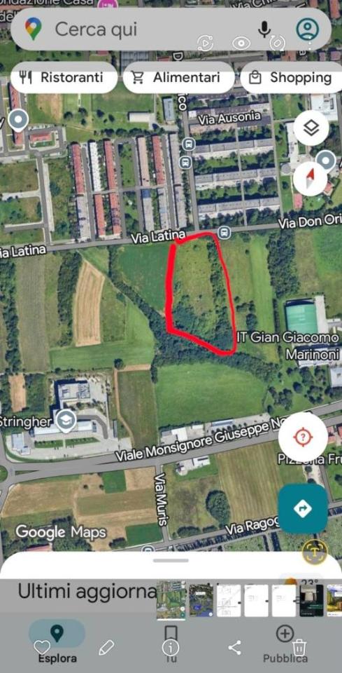 terreno agricolo in vendita ad Udine in zona San Domenico