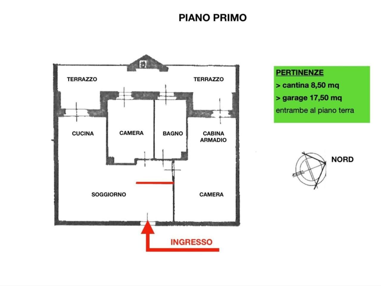 appartamento in vendita ad Udine in zona Paparotti