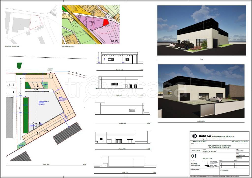 terreno edificabile in vendita ad Udine