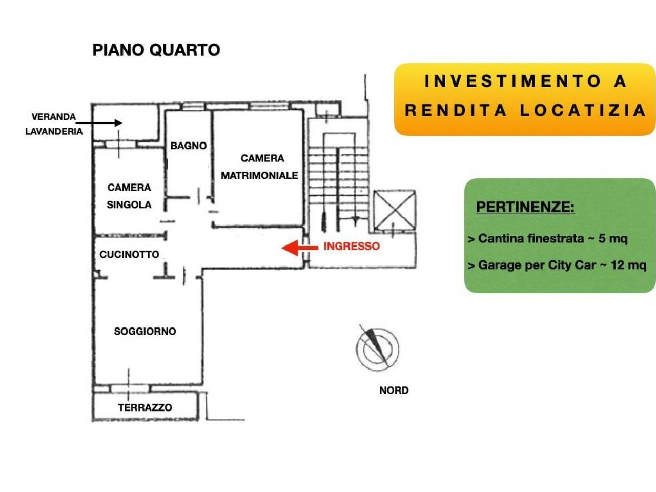 appartamento in vendita ad Udine in zona Centro Storico