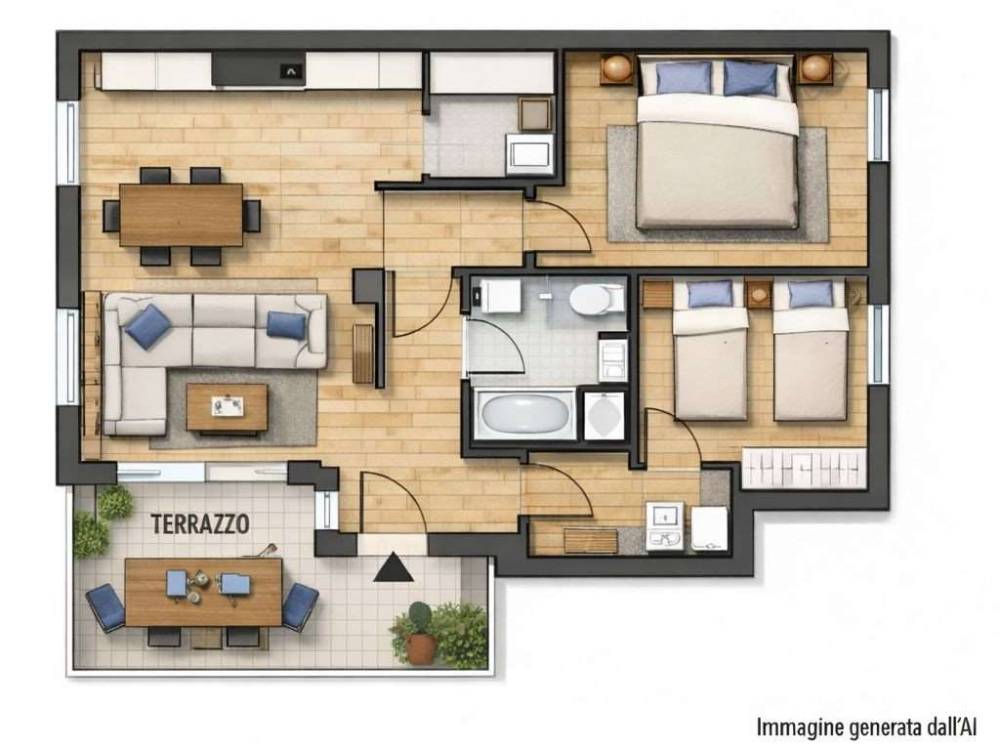 appartamento in vendita ad Udine