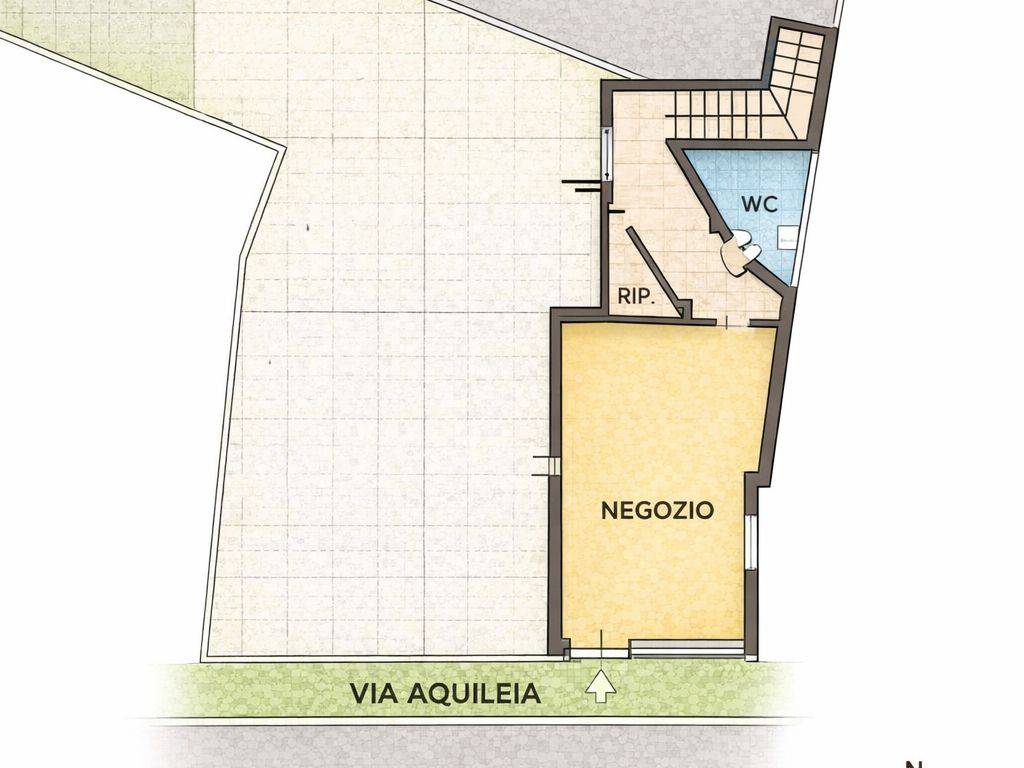 negozio in vendita ad Udine