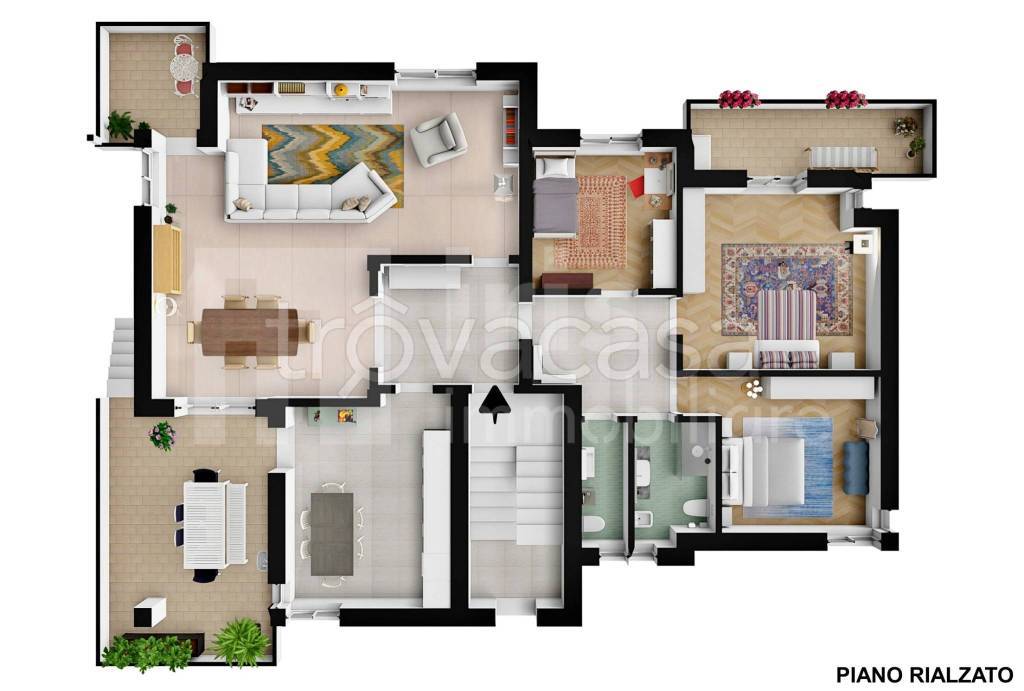 appartamento in vendita ad Udine in zona Baldasseria