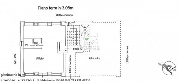 ufficio in vendita ad Udine