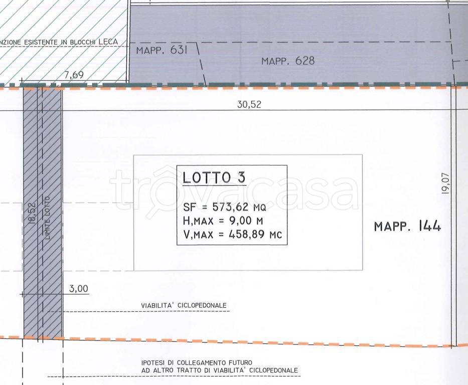 terreno edificabile in vendita a Rivignano Teor
