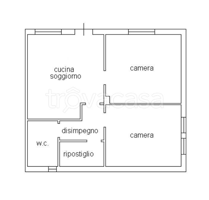 appartamento in vendita a Rivignano Teor in zona Rivignano