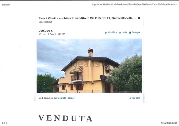 casa indipendente in vendita a Fiumicello Villa Vicentina