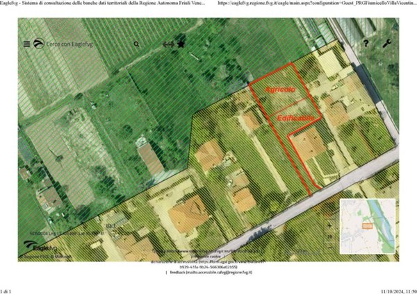 terreno edificabile in vendita a Fiumicello Villa Vicentina