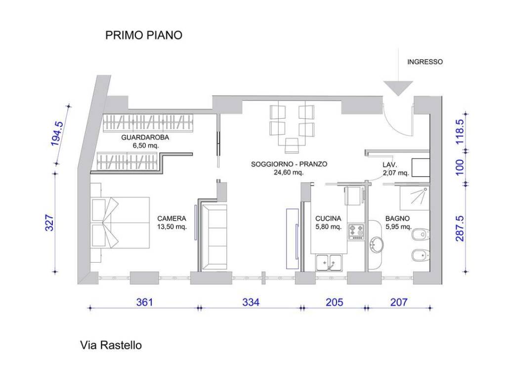 appartamento in vendita a Gorizia
