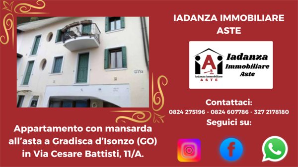appartamento in vendita a Gradisca d'Isonzo