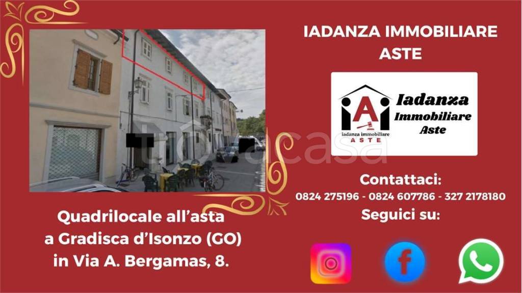 appartamento in vendita a Gradisca d'Isonzo