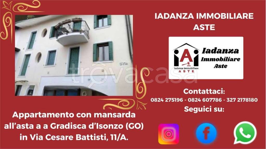 appartamento in vendita a Gradisca d'Isonzo