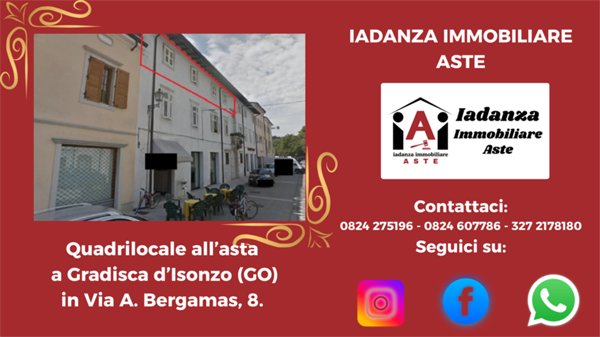 appartamento in vendita a Gradisca d'Isonzo
