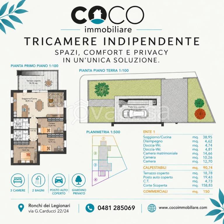 appartamento in vendita a Gradisca d'Isonzo