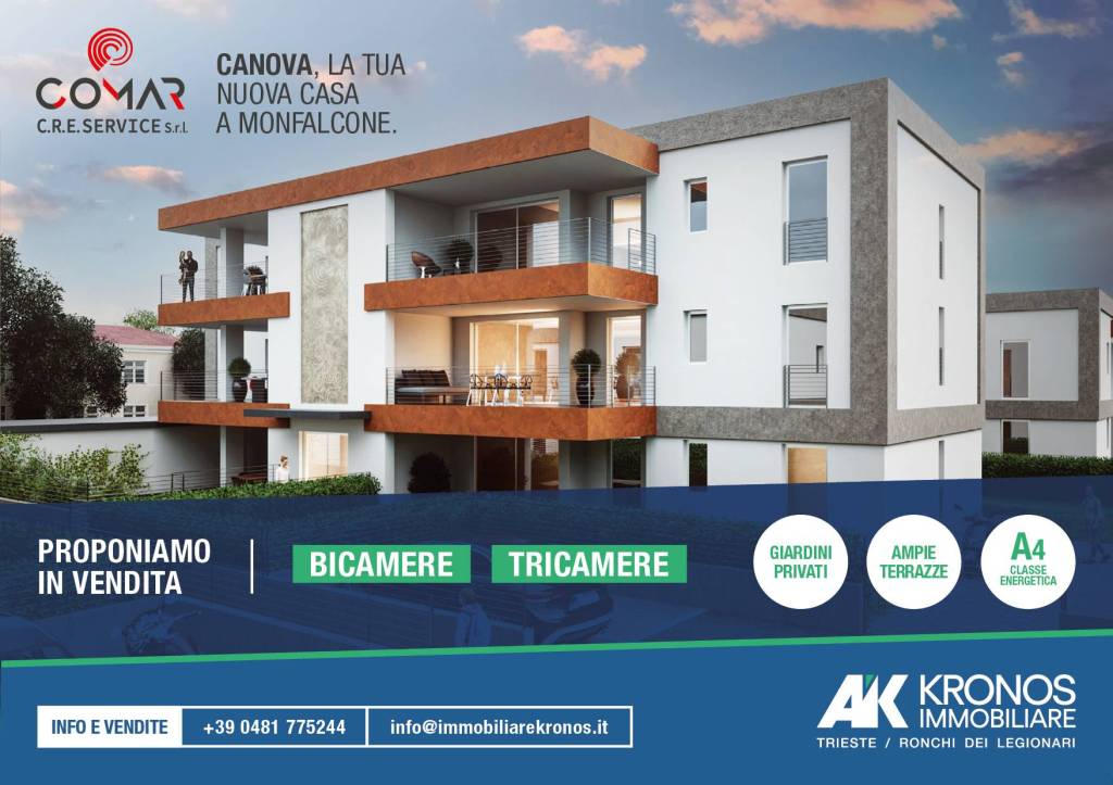 appartamento in vendita a Monfalcone in zona Aris