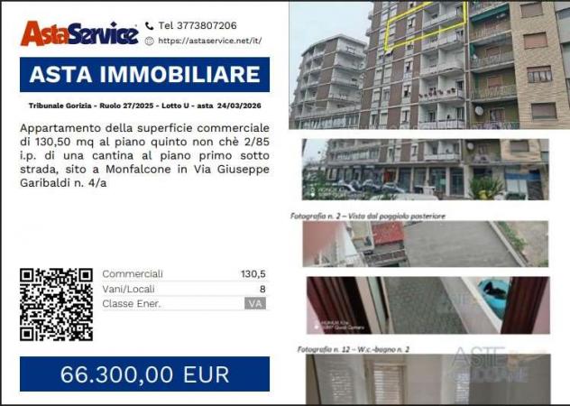 appartamento in vendita a Monfalcone