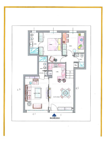 appartamento in vendita a Monfalcone in zona Bagni