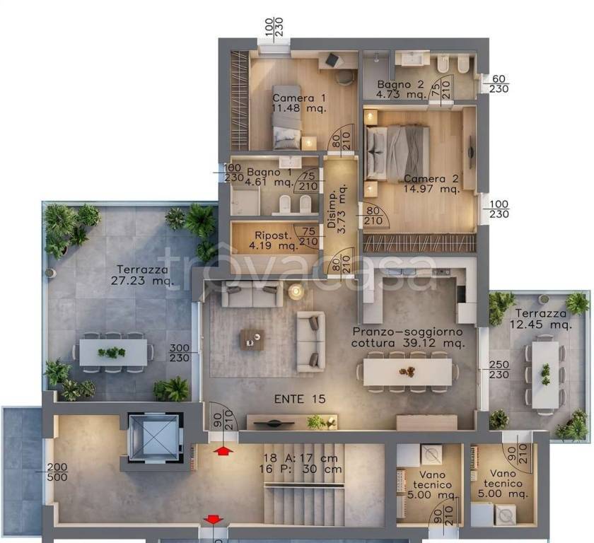 appartamento in vendita a Monfalcone