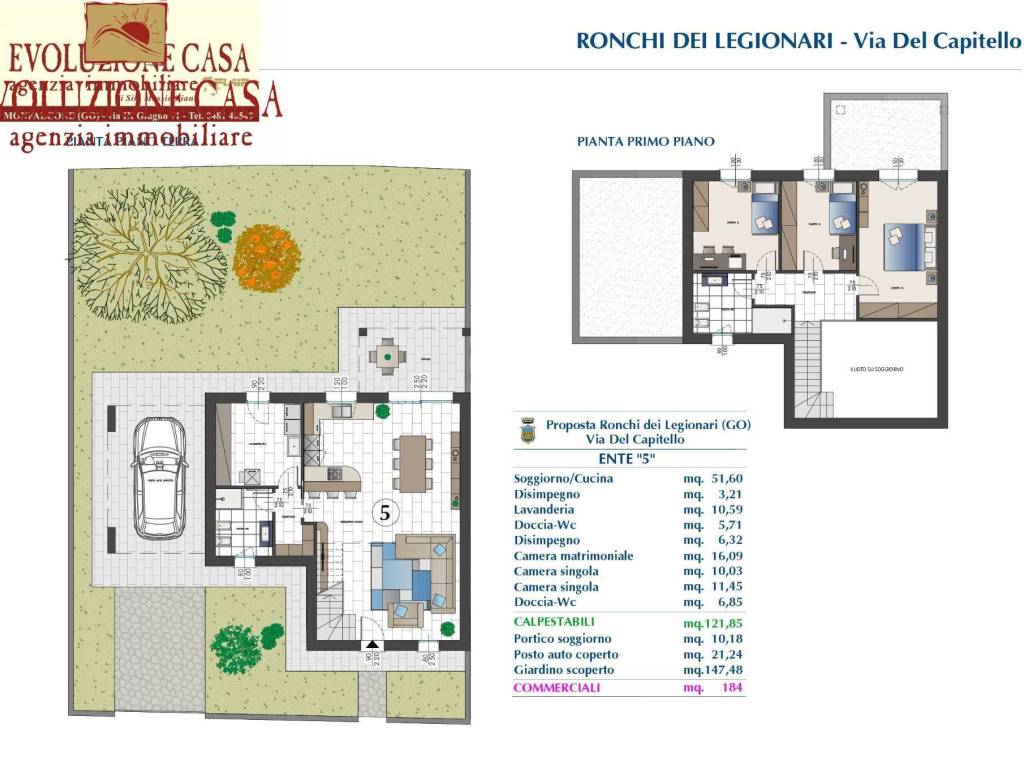casa indipendente in vendita a Ronchi dei Legionari in zona Soleschiano