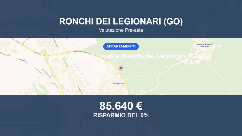 appartamento in vendita a Ronchi dei Legionari in zona Vermegliano