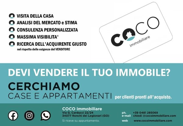 quadrivano in vendita a San Canzian d'Isonzo