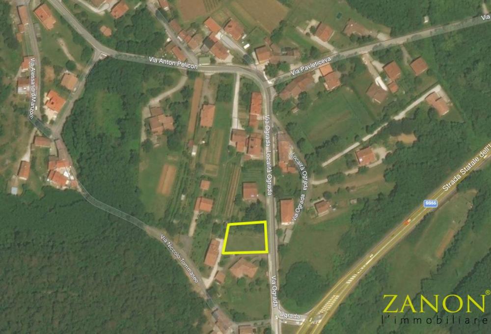 terreno edificabile in vendita a Savogna d'Isonzo in zona Gabria