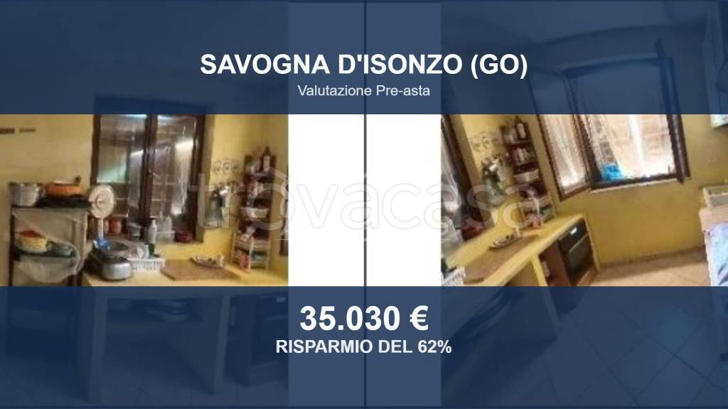 appartamento in vendita a Savogna d'Isonzo in zona Rubbia
