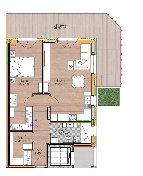 appartamento in vendita a Muggia