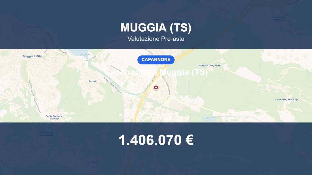 locale commerciale in vendita a Muggia