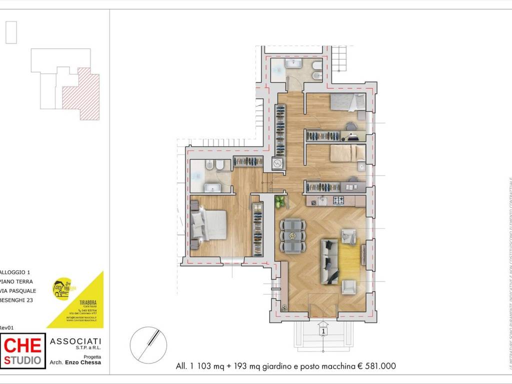 appartamento in vendita a Trieste in zona San Giacomo