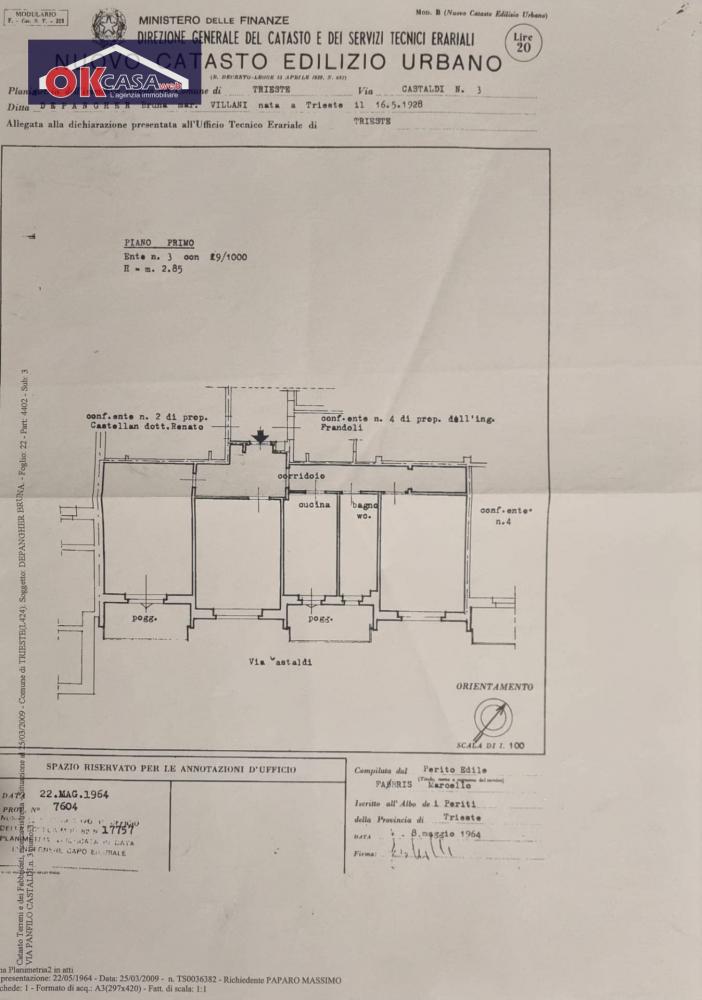 appartamento in vendita a Trieste in zona San Giacomo