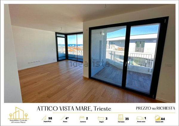 appartamento in vendita a Trieste in zona Chiarbola