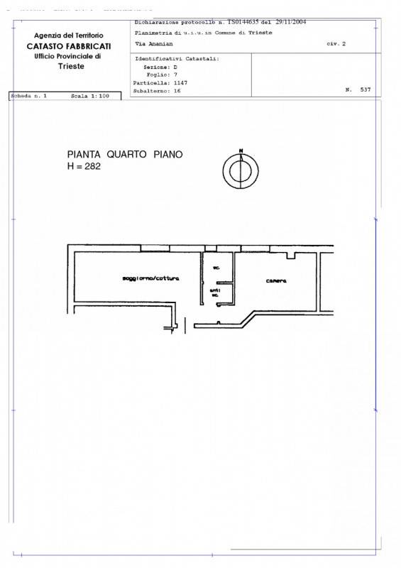 appartamento in vendita a Trieste