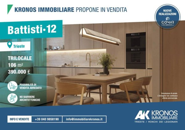 appartamento in vendita a Trieste in zona Città Vecchia