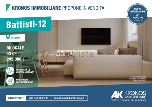 appartamento in vendita a Trieste