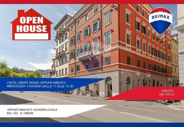 appartamento in vendita a Trieste in zona San Giacomo