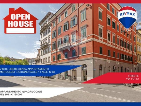 appartamento in vendita a Trieste in zona San Giacomo